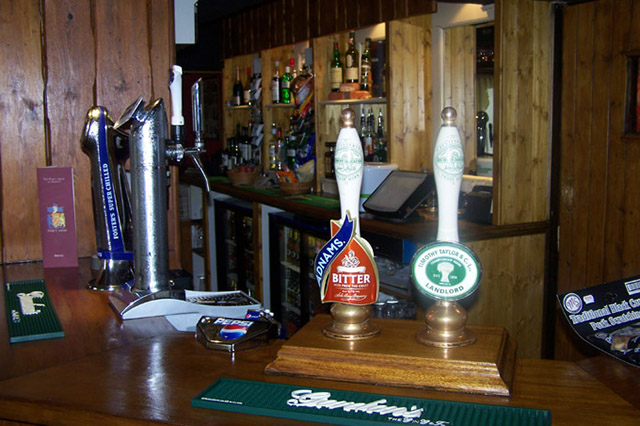 Image of the bar at the Percy Arms  pub and restaurant at Airmyn near Goole